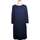 Vêtements Femme Oreillers / Traversins robe courte  38 - T2 - M Bleu Bleu