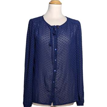 Vêtements Femme Tables de chevet Etam blouse  36 - T1 - S Bleu Bleu