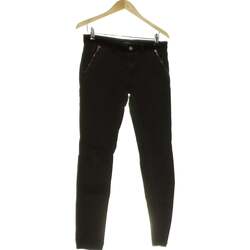 Vêtements Femme Pantalons Morgan pantalon droit femme  38 - T2 - M Noir Noir