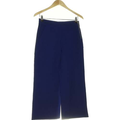 Vêtements Femme Pantalons Zara pantalon bootcut femme  36 - T1 - S Bleu Bleu