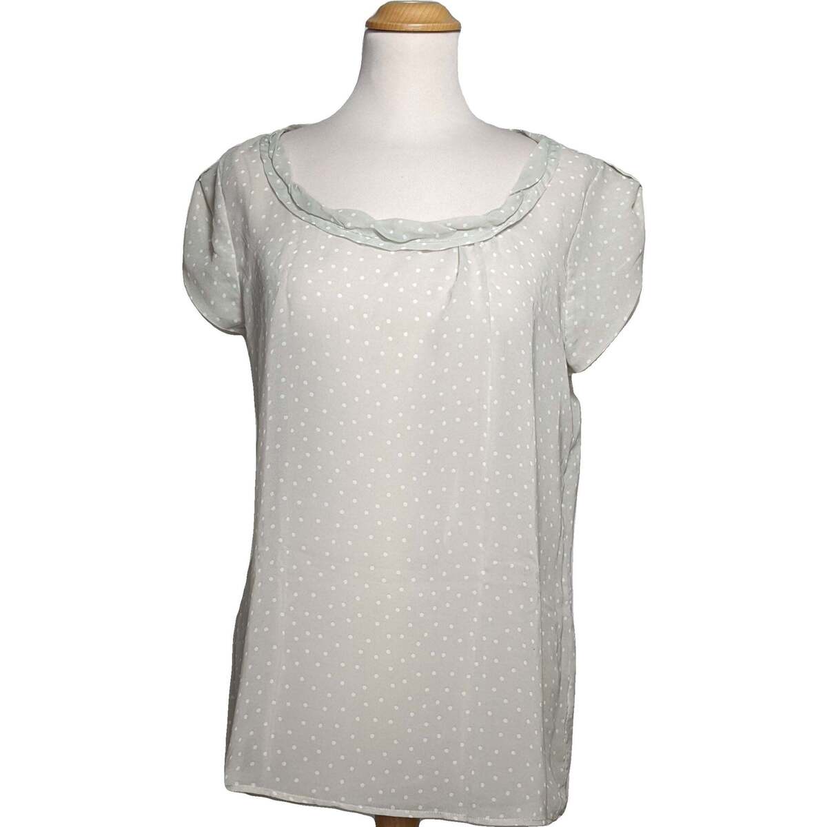 Vêtements Femme T-shirts cotton & Polos Benetton 38 - T2 - M Gris