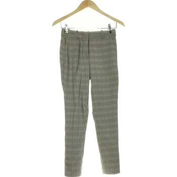 Vêtements Femme Pantalons H&M Pantalon Droit Femme  34 - T0 - Xs Vert