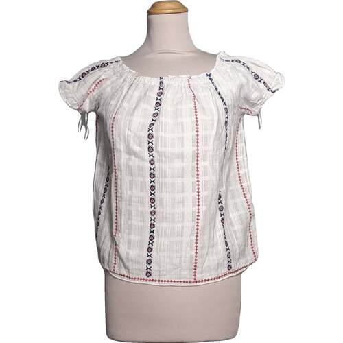 Vêtements Femme T-shirts & Polos Camaieu 34 - T0 - XS Blanc