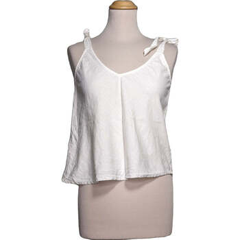 Vêtements Femme Débardeurs / T-shirts sans manche Mango Débardeur  32 Blanc