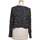 Vêtements Femme T-shirts & Polos Bershka top manches longues  38 - T2 - M Noir Noir