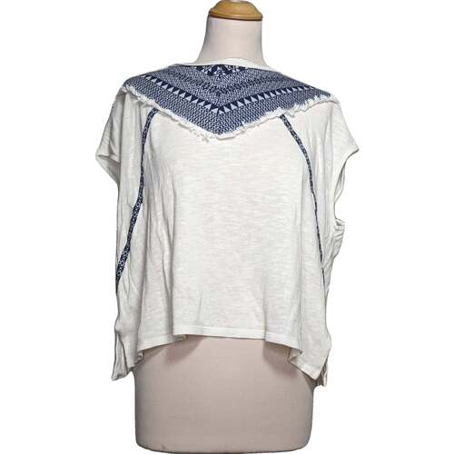Vêtements Femme T-shirts & Polos Toujours à carreaux 38 - T2 - M Blanc