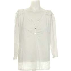 Vêtements Femme OFFREZ LA MODE EN CADEAU Breal top manches longues  38 - T2 - M Blanc Blanc
