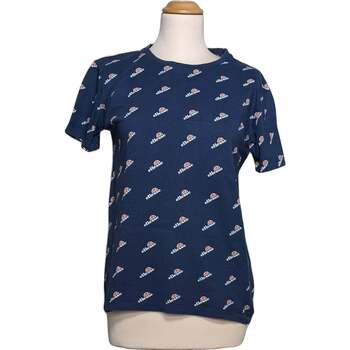 Vêtements Femme T-shirts & Polos Ellesse top manches courtes  36 - T1 - S Bleu Bleu