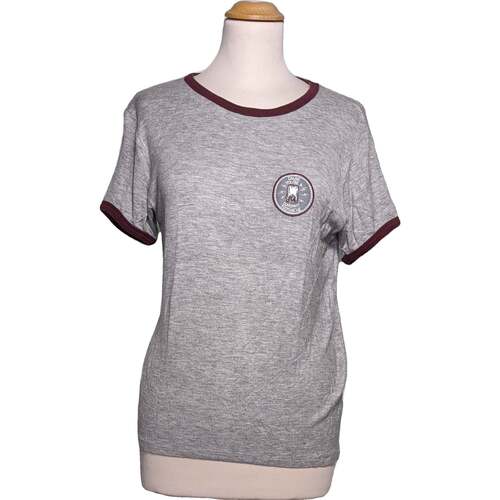 Vêtements Femme T-shirts & Polos Pull And Bear 38 - T2 - M Gris