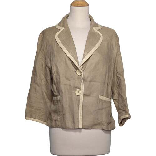 Autre Ton blazer 42 - T4 - L/XL Marron Marron - Vêtements Vestes / Blazers  Femme 13,00 €
