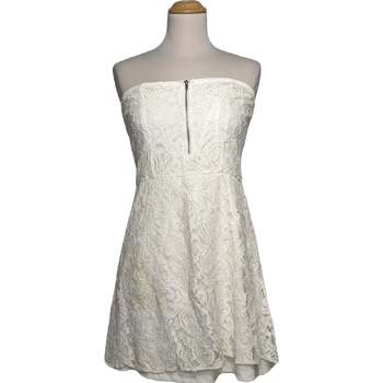 robe courte pimkie  robe courte  38 - t2 - m blanc 