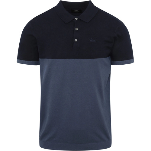 Vêtements Homme T-shirts & Polos Petrol Industries Polo Knitwear Bleu Bleu