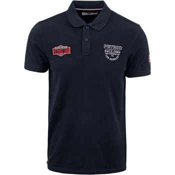 Vêtements Homme T-shirts jacket & Polos Petrol Industries Polo  Sporty Bleu foncé Bleu