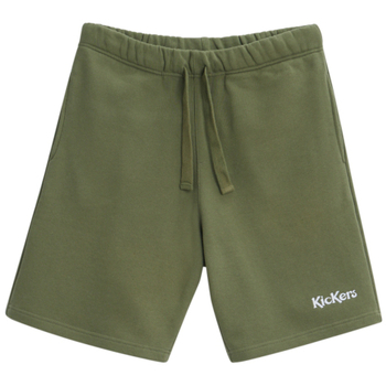 Vêtements Shorts / Bermudas Kickers Fleece Short Vert