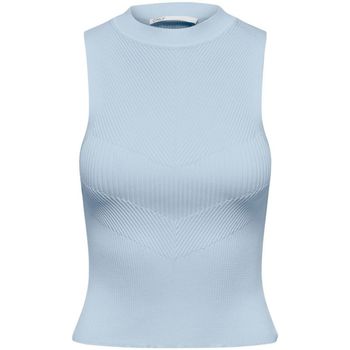 Vêtements Femme Débardeurs / T-shirts sans manche Only 15251494 BIANKA-CASHMERE BLUE Bleu