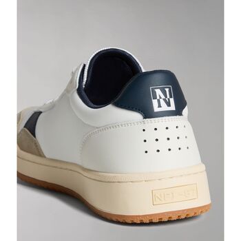 Napapijri Footwear NP0A4HL3 COURTIS01-01A WHITE/NAVY Blanc