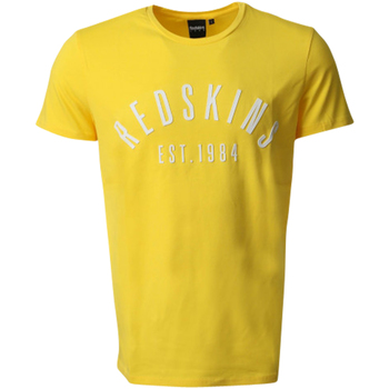 Vêtements Homme T-shirts & Polos Redskins T-shirt coton col rond Jaune