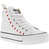 Chaussures wool Baskets mode paramour British Knights Baskets montantes plateforme Blanc