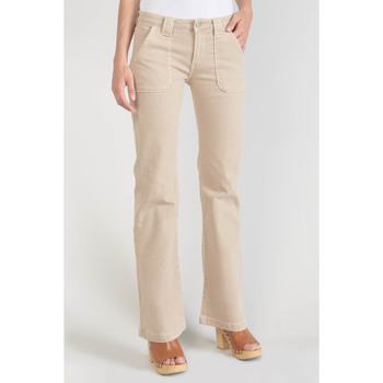 Vêtements Femme Jeans Zep Pulp Taille Haute 7/8èmeises Sormiou flare jeans beige sable Blanc