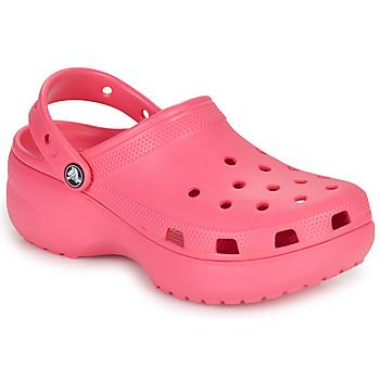 Chaussures Femme Sabots Crocs Classic Platform Clog W Hyper Pink