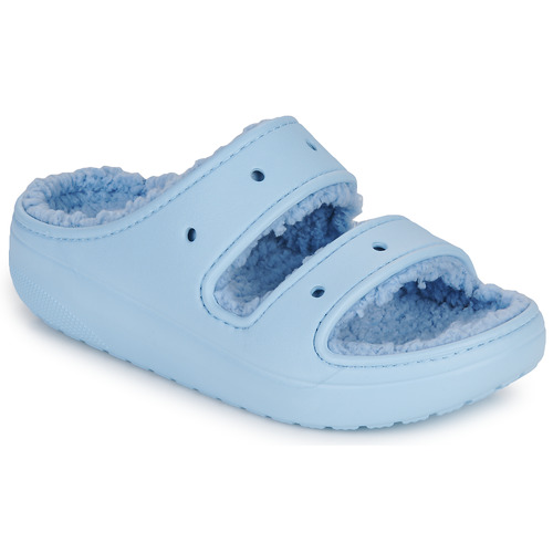 Chaussures Femme Mules Crocs flip Classic Cozzzy Sandal Blue Calcite
