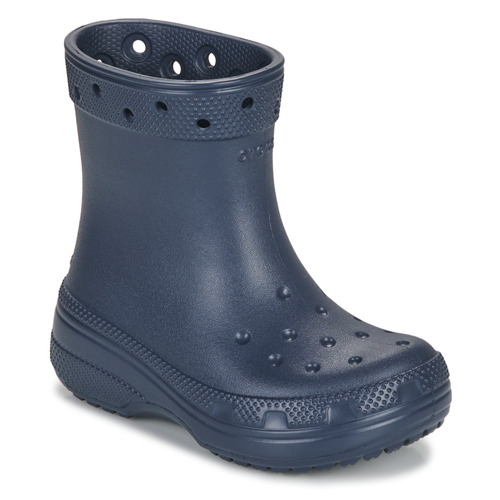 Chaussures Enfant Bottes de pluie Crocs lined Classic Boot K Marine