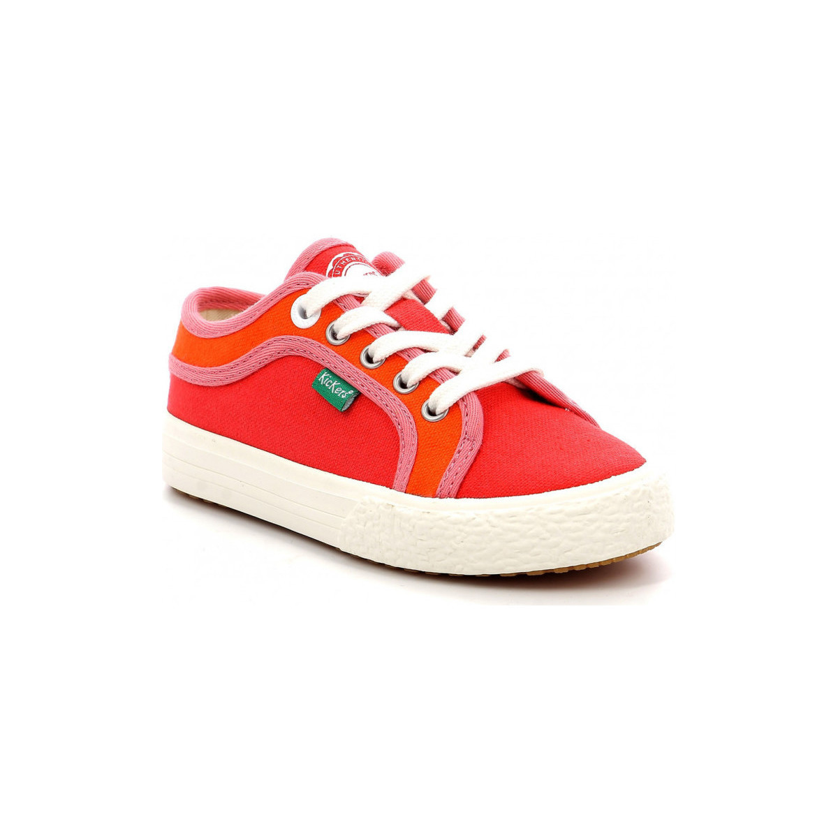 Chaussures Enfant Baskets basses Kickers Geeck Rouge