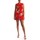 Vêtements Femme Shorts puff / Bermudas Desigual 23SWVW70 Rouge