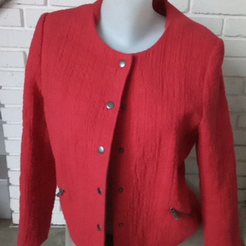 Camaieu Veste rouge Rouge - Vêtements Gilets / Cardigans Femme 12,00 €
