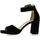 Chaussures Femme Chaussures homme à moins de 70 Nu pieds cuir velours Noir