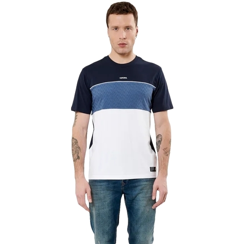 Vêtements Homme T-shirts manches courtes Kaporal Seba Bleu