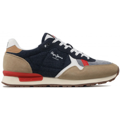 Chaussures Homme Baskets mode Pepe jeans Chaussure  homme PMS30925 559 - 40 Bleu