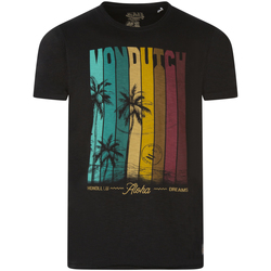 Vêtements Homme Nat et Nin Von Dutch T-shirt coton col rond Noir