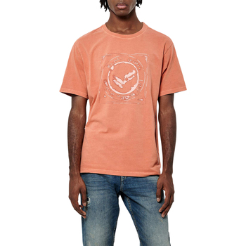 Vêtements Homme Stroke Logo T-Shirts Kaporal T-shirt coton biologique col rond Corail