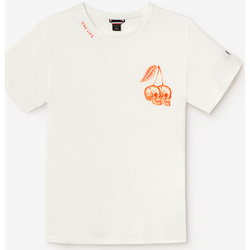 Vêtements Homme floral embroidery logo-print T-shirt Le Temps des Cerises T-shirt ian blanc imprimé Blanc