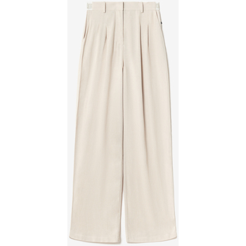Vêtements Femme Pantalons Le Temps des Cerises Pantalon sagua sable Blanc