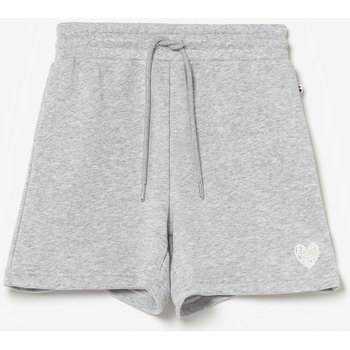 Vêtements Fille Shorts Boy / Bermudas Le Temps des Cerises Short colagi gris chiné Gris