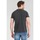 Vêtements Homme T-shirts & Polos Le Temps des Cerises T-shirt stipe gris délavé imprimé Noir