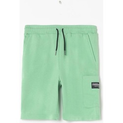 Vêtements Garçon Shorts / Bermudas Le Temps des Cerises Bermuda totobo vert gazon Vert