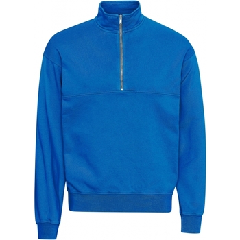 Vêtements Sweats Colorful Standard Sweatshirt 1/4 zip  Organic pacific blue pacific blue