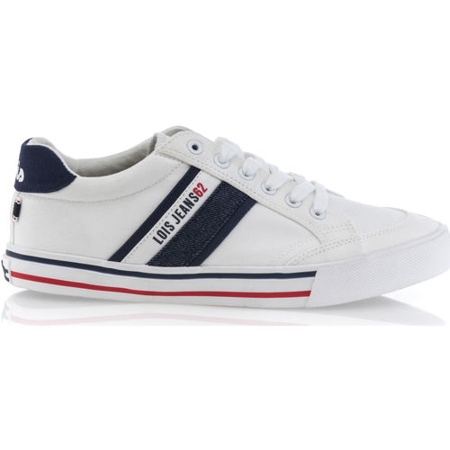 Chaussures Homme Baskets basses Lois Baskets / sneakers Homme Blanc Blanc