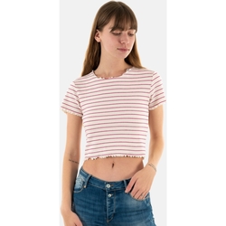 Vêtements Femme T-shirts manches courtes Only 15253651 Blanc