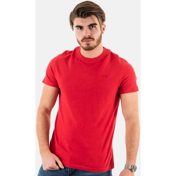 Vêtements Homme T-shirts manches courtes Superdry m1011245a Rouge