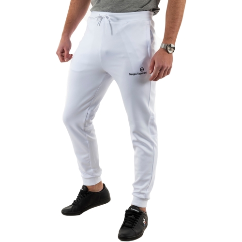 Vêtements Homme Weekday Kai T-shirt en coton biologique à épaulettes Noir Sergio Tacchini 40108 Blanc