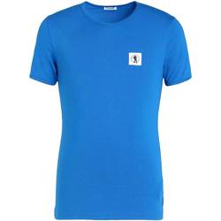Vêtements Homme T-shirts manches courtes Bikkembergs Tee Shirt Homme Col R Bleu Roi