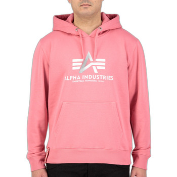 Vêtements Homme Sweats Alpha Sweatshirt à capuche  Basic rose corail