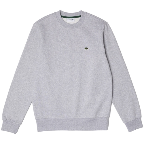 Vêtements Homme Sweats Lacoste rond Organic Brushed Cotton Sweatshirt - Gris Gris