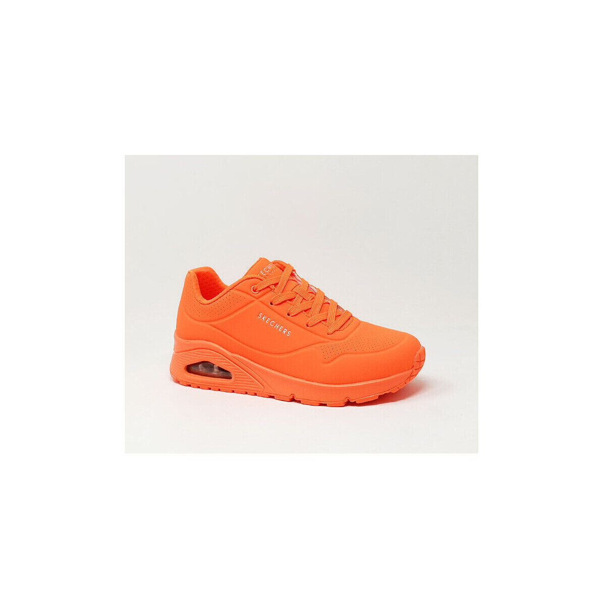 Chaussures Baskets mode Skechers BASKET UNO NIGHT SHADES ORANGE Orange