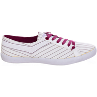 Chaussures Fille Baskets basses Pony WL02311WRW-WHITE-RED Multicolore
