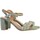 Chaussures Femme Sandales et Nu-pieds The Divine Factory 207409 Vert